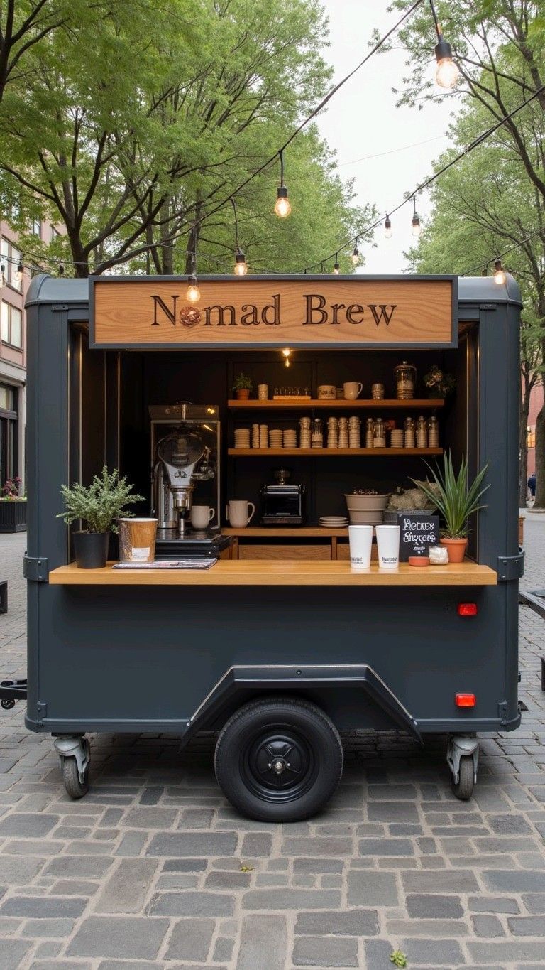 mobile coffee van